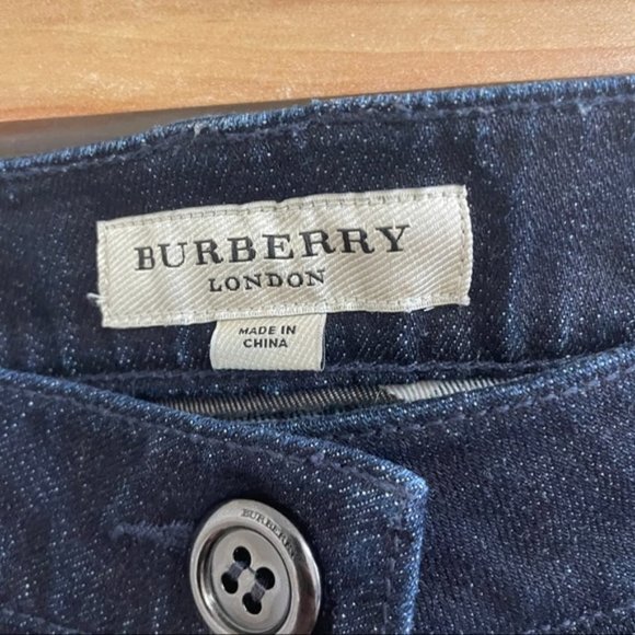 Burberry Women's Skinny Jeans - Dark Blue - Picture 4 of 15